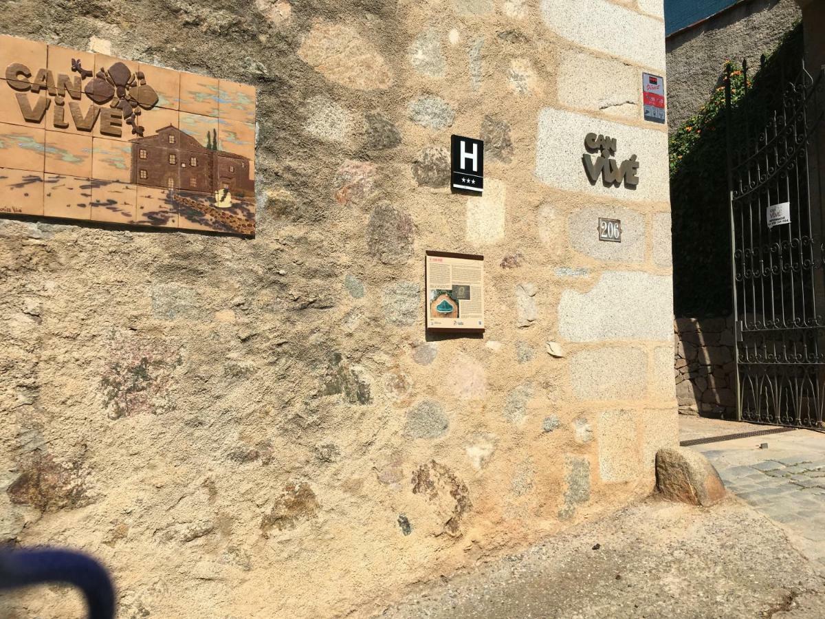 Hotel Masia Can Vive Cabrera de Mar Eksteriør billede